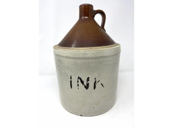 Large Antique Ink Crock