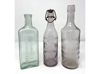 Antique Glass Bottles