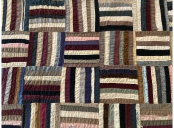 Hand-Sewn Antique Quilt