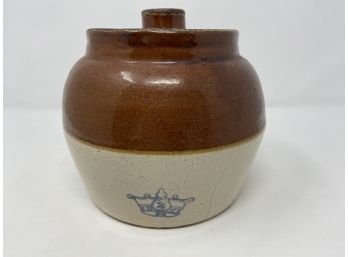 Vintage Robinson Ransbottom Crock With Lid