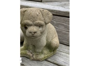 Outdoor Puppy Garden Ornament