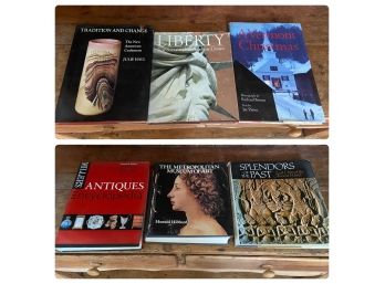 Group Of Coffee Table Books On Art And History