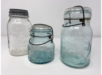 Vintage Mason Jars