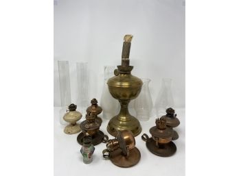 Antique Kerosene Lamp Parts