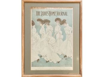 Vintage Ladies Home Journal Print