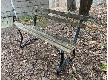 Vintage Outdoor Bench