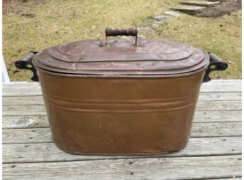 Antique Farmhouse Copper Tub/boiler