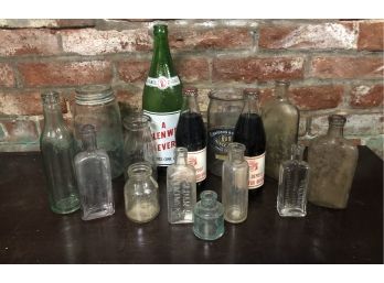 Assorted Bottles And Jars