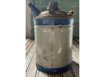 Gallon Oil Dispenser Can With Wood Handle