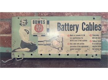 Bowes Battery Cable Display & Sign