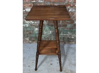 Wood Side Table