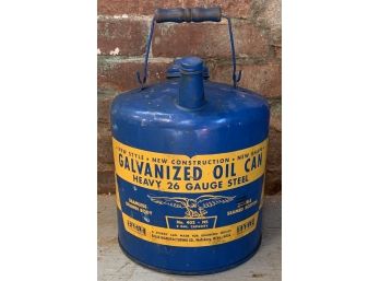 Eagle 2 Gallon Galvanized Oil Can