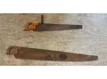 2 Piece Hand Saw Lot