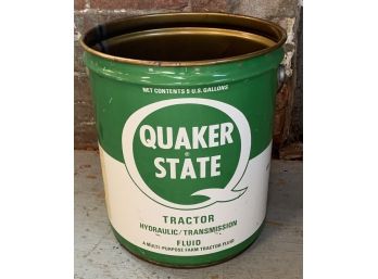 Quaker State 5 Gallon Transmission Fluid Can