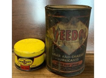 Veedol And Pennzoil Gear Lubricant (Both Full)