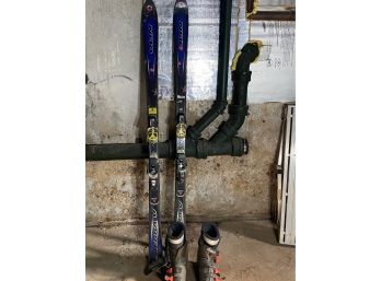 Vintage Olin And Nordica Ski Equipment