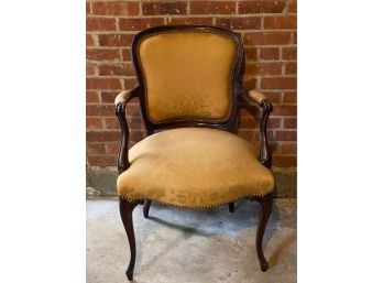 Beautifully Upholstered Antique Arm Chair