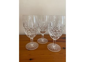 Three Waterford Goblets