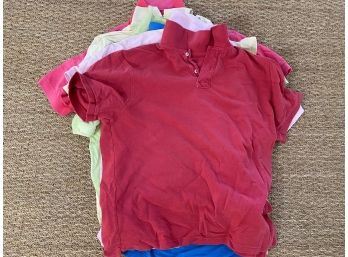 Bundle Of Designer Polo Shirts Various Colors