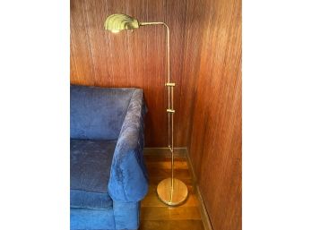 Brass Adjustable Floor Lamp