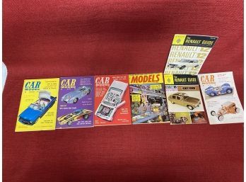 1960s Car Modeling Magazines & Renault Guide