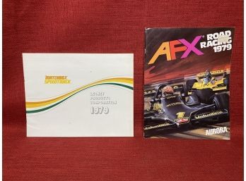 1979 AFX & Matchbox Speedway Slot Car Catalogs