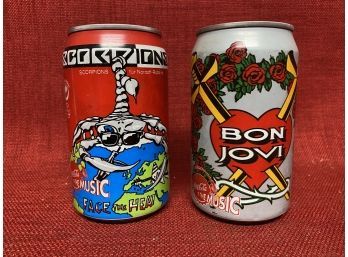 Limited Edition Coco-Cola Bon Jovi & Scorpions