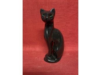 Ceramic Stately Black Cat