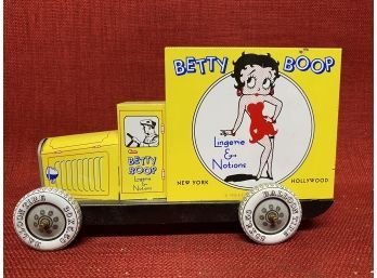 Tin Betty Boop Truck