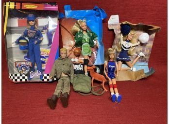 Barbies, GI Joe & Pokey Group