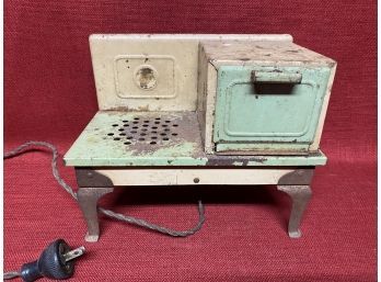 Antique 1940s Childs Toy Stove