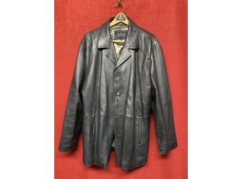 Quality Wilsons Leather Waist Length Coat