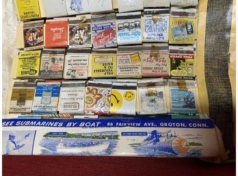 Vintage Match Book Collection