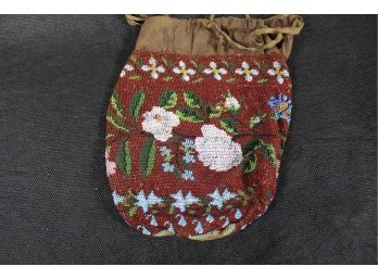 Early Antique Beaded Purse