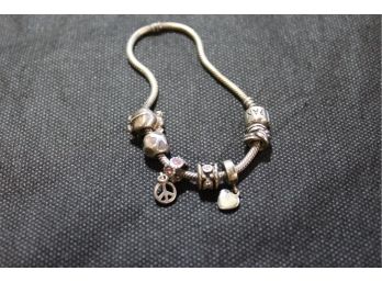 Sterling Pandora Bracelet