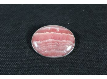 Sterling Rhodochrosite Pendent