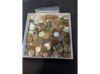 Misc Lot Of Foreign Coins