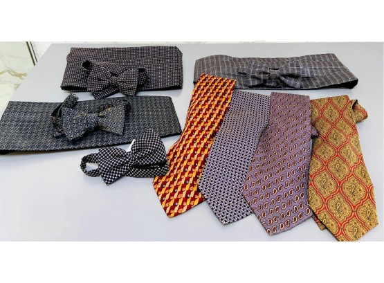 Men's Silk Tie And Formal Grouping