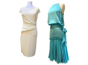 Turquoise Outfit, Graham & Spencer Jersey Dress