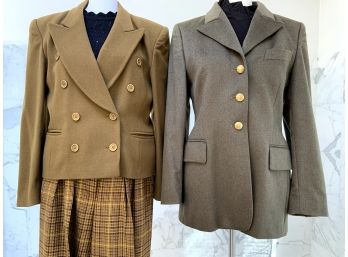 Vintage Escada Grouping - 2 Blazers And Pants