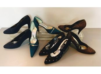 Stunning Vintage Stuart Weitzman - 4 Pairs Sz 7-7.5