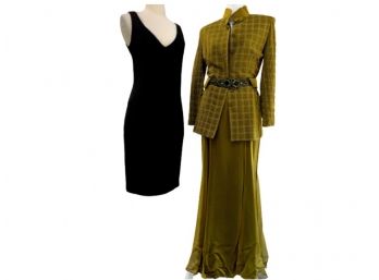 Mohair Dress And Shai Shalon Belted Jacket And Dress