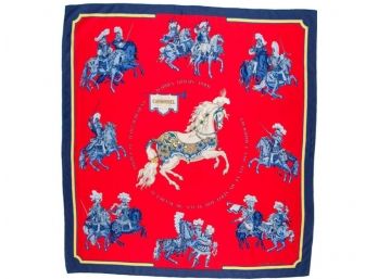 Hermes Carousel Scarf