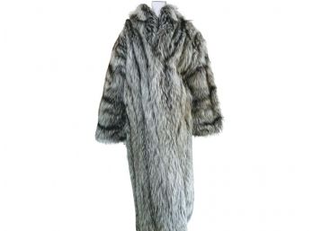 Silver Fox Kohn's Bros & Pinto Fur Coat