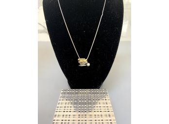 Unique Necklace & Cool Metal Box