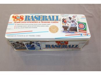 1988 Fleer Baseball Commemorative Factory Tin Set Complete