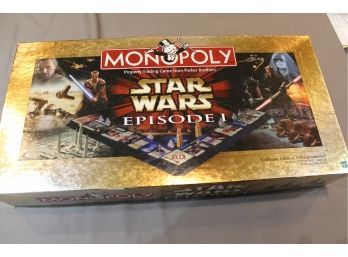 Star Wars Episode 1 Monopoly Set