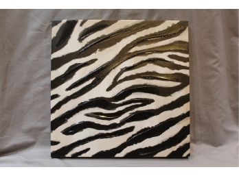 Great Zebra Print Dcor Wall Hanging