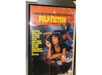 Pulp Fiction Poster Printed 1995