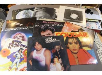 LP Group #7 70's - 80s Rock - John Cougar - Rick Springfield - Steve Miller & More! 13 Albums